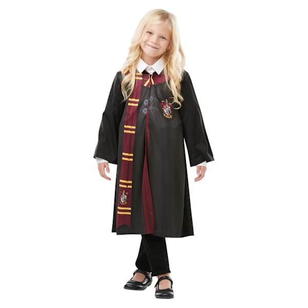 Harry Potter Barn/Barn Gryffindor Kostym Robe 9-10 År Black 9-10 Years