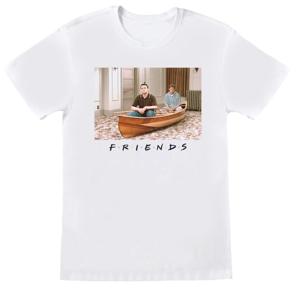 Friends Boys Joey And Chandler Boat T-Shirt 12-13 År Vit White 12-13 Years