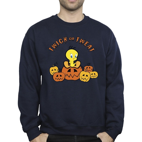 Looney Tunes Twick Or Tweat Sweatshirt XL Marinblå Navy Blue XL