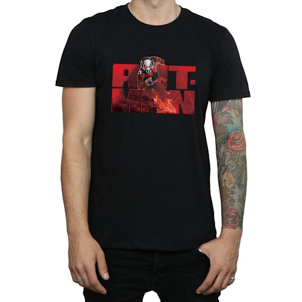 Marvel Herr Ant-Man Löpar T-shirt L Svart Black L