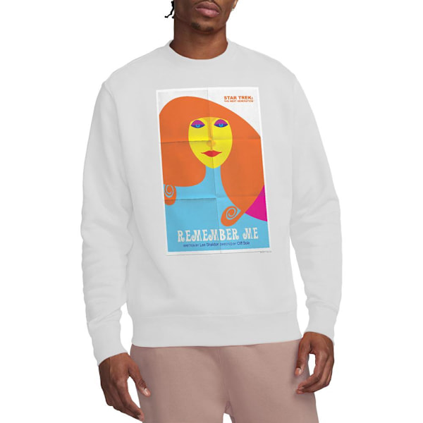Star Trek Unisex Vuxen The Next Generation Säsong 4 Avsnitt 5 S White XL