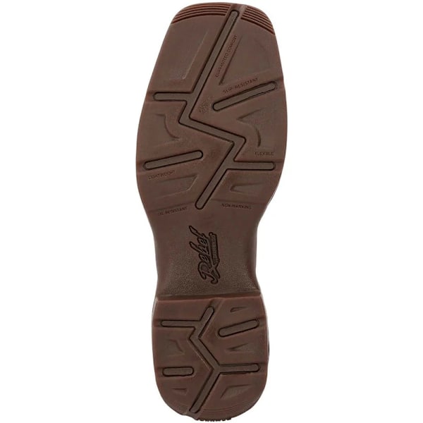 Durango Rebel Cowboyboots för män, vattentäta, fullnarvläder, storlek 9 Russet 9 UK