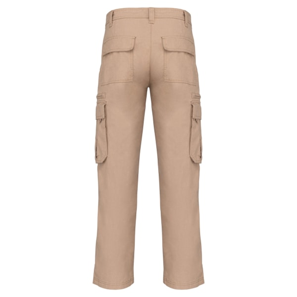 Kariban Herr Heavy Canvas Byxor XXL R Beige Beige XXL R