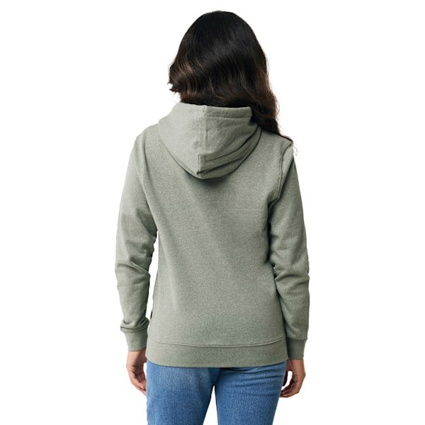 Iqoniq Unisex Vuxen Torres Återvunnen Bomull Ofärgad Hoodie XXL He Heather Green XXL