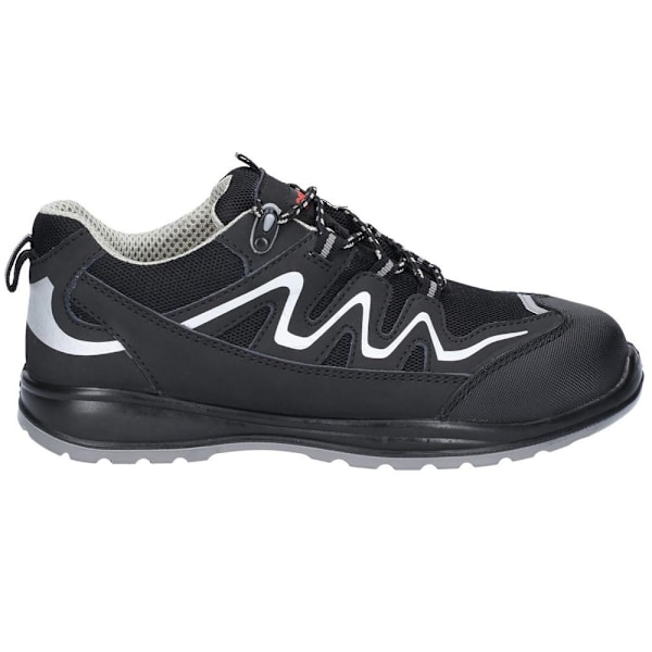 Centek Unisex FS313 Extra Lätt Vattenavvisande Nubuck Läder Black 4 UK