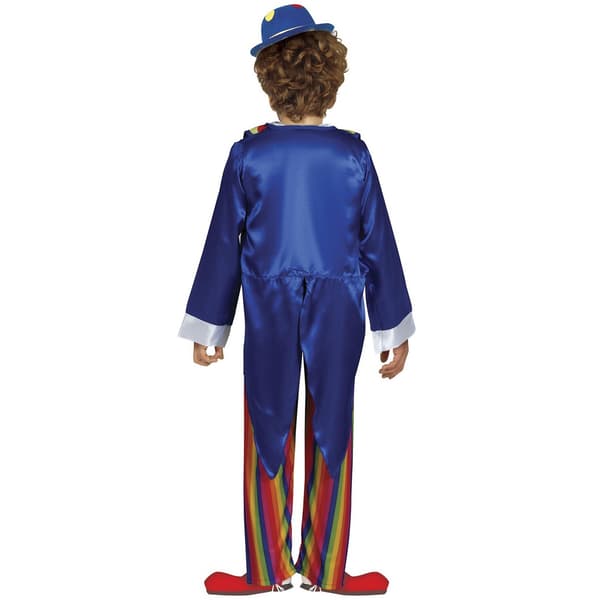 Fiestas Guirca Barn/Barn Clown Kostym Set 5-6 År Multi Multicoloured 5-6 Years