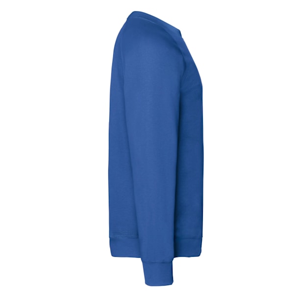 Fruit of the Loom Classic Raglan Sweatshirt L Royal Blue för män Royal Blue L