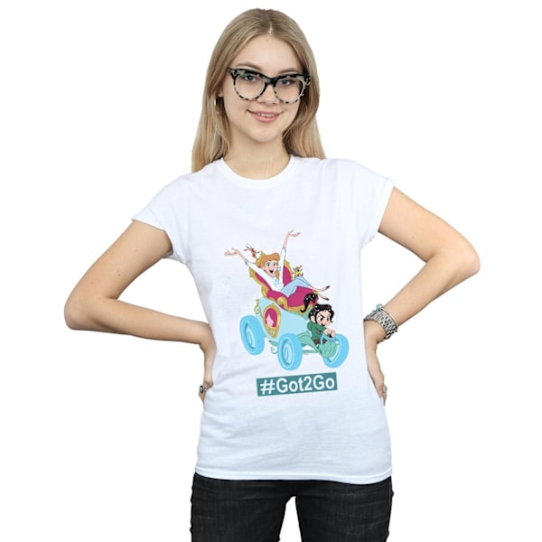 Disney Dam/Damer Wreck It Ralph Askungen Och Vanellope Co White XXL