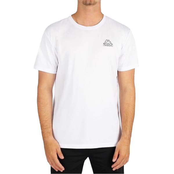 Kappa Herr Regular T-shirt L Vit White L
