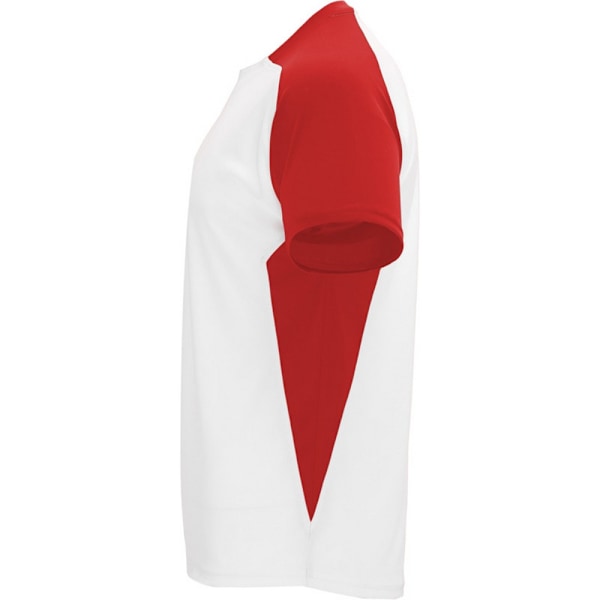 Roly Unisex Bugatti Sports T-shirt L Röd Red L