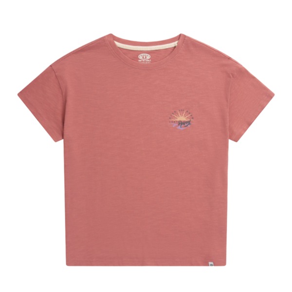 Animal Womens/Ladies Phoenix Organic T-Shirt 6 UK Mörkrosa Dark Pink 6 UK