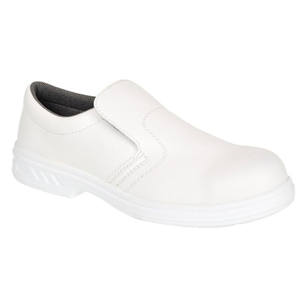 Portwest Unisex Vuxen Slip-on Yrkeskläder Skor 3 UK Vit White 3 UK