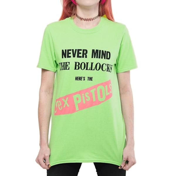 Sex Pistols Dam/Kvinnor Never Mind The Bollocks Album Bomull Green L