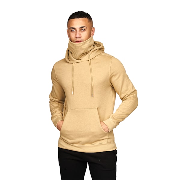 Juice Herr Venmark Snood Krage Hoodie XXL Sand Sand XXL