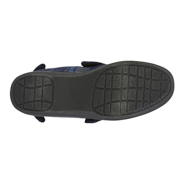 Zedzzz Peter Rutiga Tofflor för Män 11 UK Navy Navy 11 UK