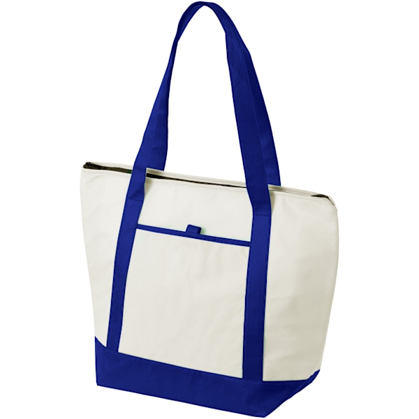 Bullet Lighthouse Non Woven Cooler Tote 44.5 x 15.2 x 34.3 cm N Natural/Royal Blue 44.5 x 15.2 x 34.3 cm