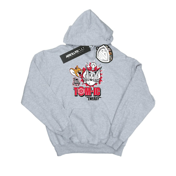 Tom And Jerry Tomic Energy Hoodie XL Sports Grey för män Sports Grey XL