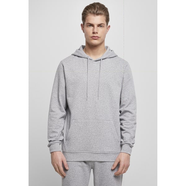 Bygg ditt varumärke Herr Basic Hoodie XXL Heather Grey Heather Grey XXL