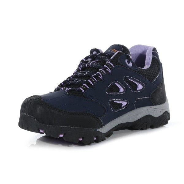Regatta Childrens/Kids Holcombe Low Junior Hiking Boots 4 UK Ju Navy/Fiery Coral 4 UK Junior