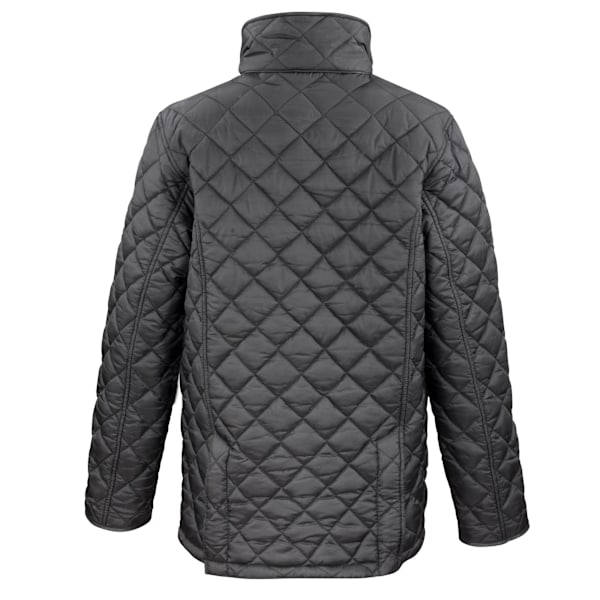 Result Urban Mens Cheltenham Padded Jacket 3XL Svart Black 3XL