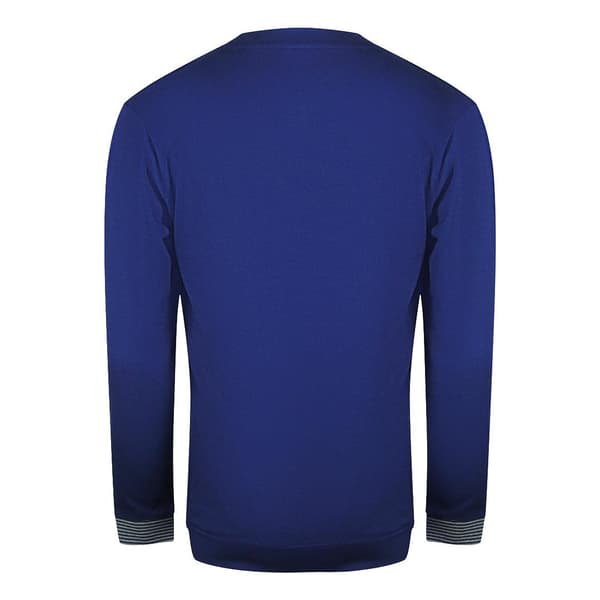 Cavalli Class Unisex Vuxen Logotyp Rundhalsad Tröja XL Iris B Iris Blue XL