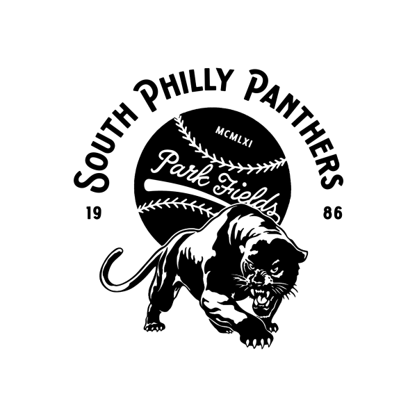 Park Fields Unisex Vuxen South Philly Panthers Hoodie 3XL Heath Heather Grey 3XL