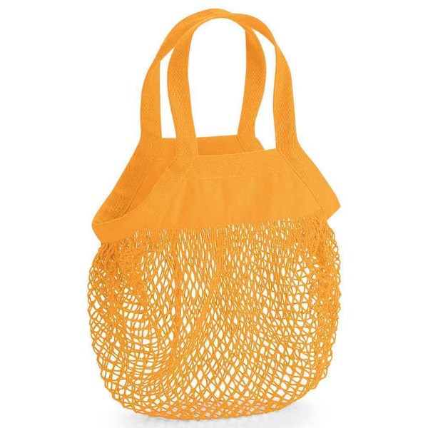 Westford Mill Mini Mesh Tote Bag One Size Amber Glow Amber Glow One Size