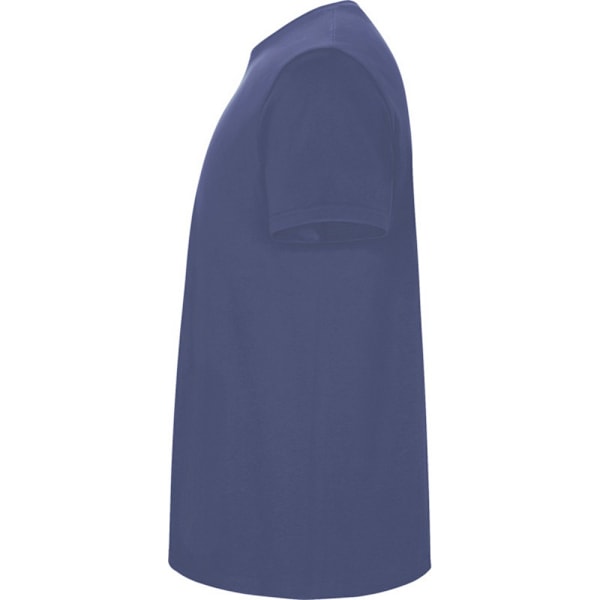 Roly Herr Stafford T-shirt S Blå Denim Blue Denim S