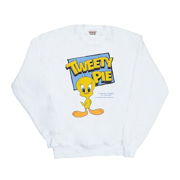 Looney Tunes Classic Tweety Sweatshirt M Vit White M