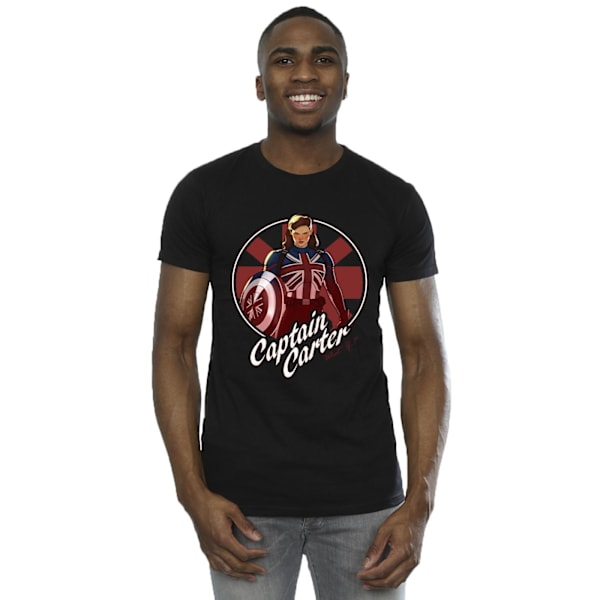 Marvel What If Captain Carter T-shirt 4XL Svart Black 4XL