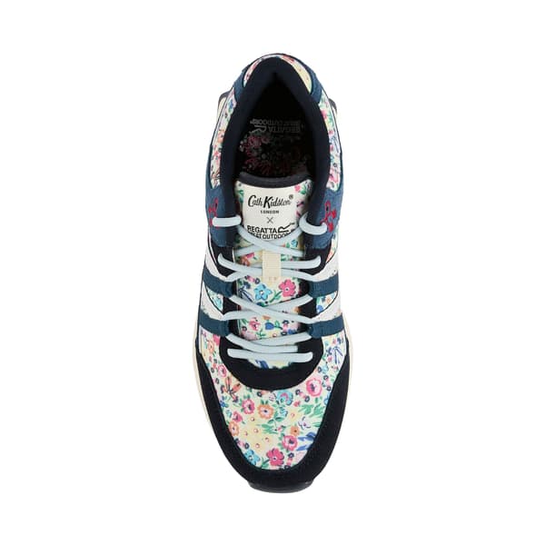 Regatta Dam Cath Kidston Harmony Ditsy Mockasneakers Cream/Navy 7 UK