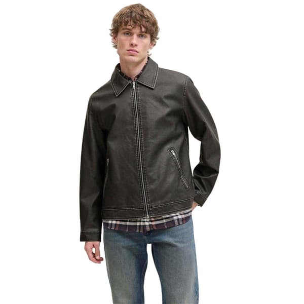 Jack And Jones Herr Polyuretan Långärmad Jacka L Svart Black L