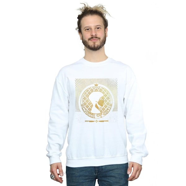 Supernatural Herr Abbadon Crest Sweatshirt M Vit White M