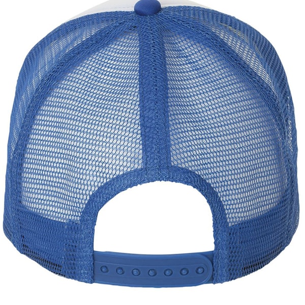 SOLS Unisex Bubble Contrast Cap One Size Vit/Kunglig Blå White/Royal Blue One Size