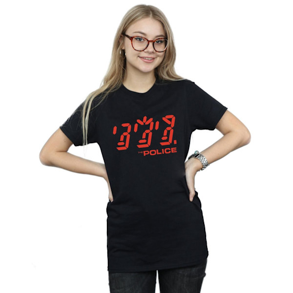 The Police Womens/Ladies Ghost Icon Cotton Boyfriend T-Shirt M Black M