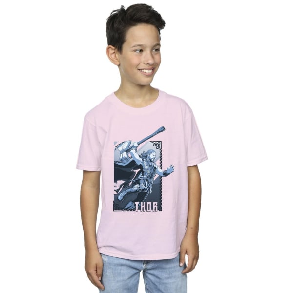 Marvel Boys Thor Love And Thunder Attack T-shirt 12-13 år Ba Baby Pink 12-13 Years