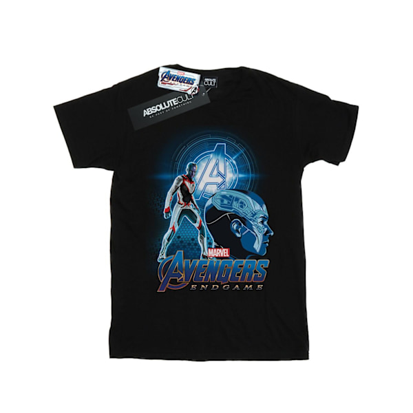 Marvel Mens Avengers Endgame Nebula Team Suit T-Shirt 5XL Svart Black 5XL