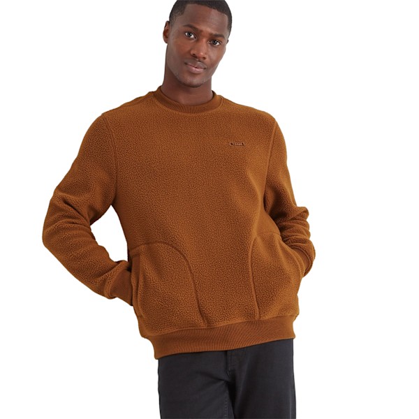 TOG24 Herr Todd Sherpa Fleece Sweatshirt M Cinnamon Cinnamon M