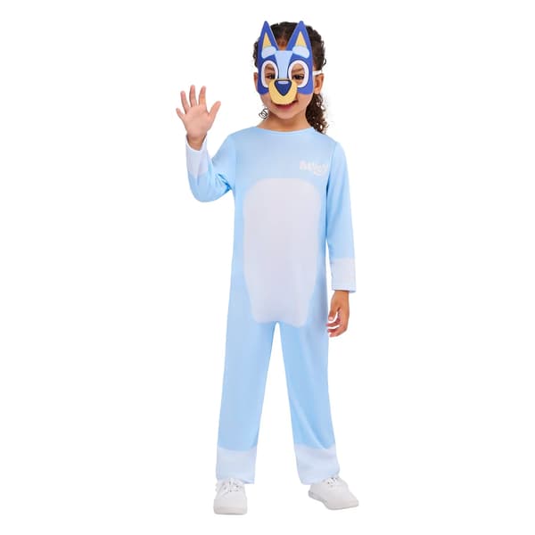 Bluey Barn/Barn Klassisk Kostymset 3 År Himmelblå Sky Blue 3 Years