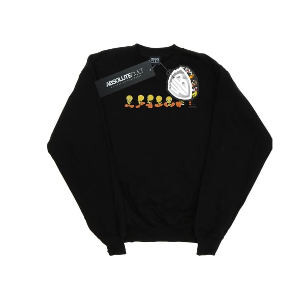 Looney Tunes Dam/Damer Tweety Pie Färgkod Sweatshirt XL Black XL