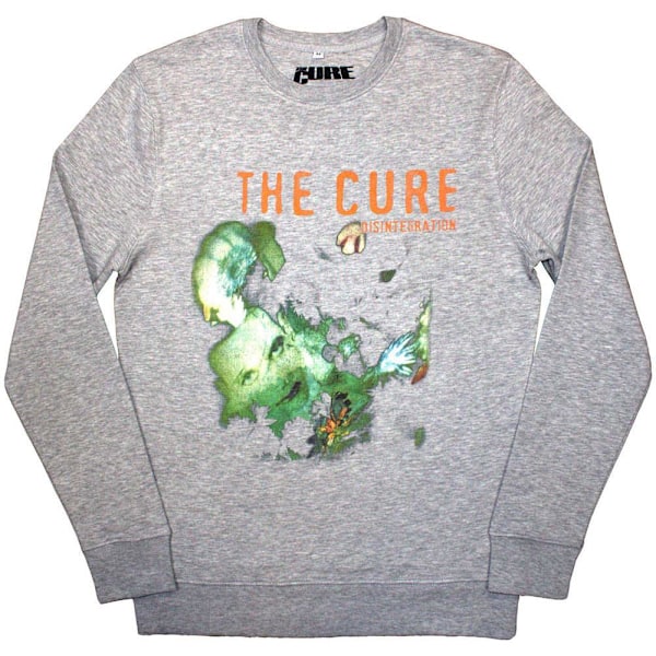 The Cure Unisex Vuxen Disintegration Sweatshirt L Grå Grey L