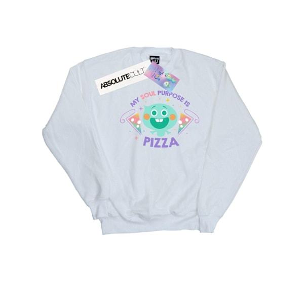 Disney Boys Soul 22 Soul Purpose Is Pizza Sweatshirt 5-6 år White 5-6 Years