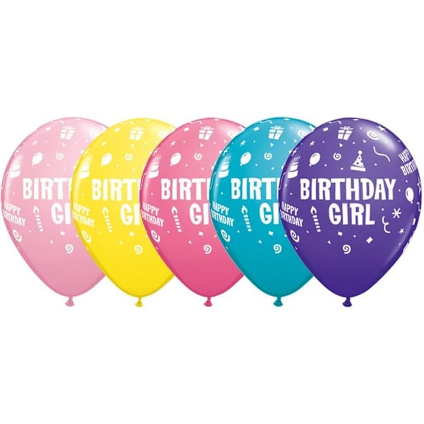 Unika party Oh Baby! Latextryckta ballonger (10-pack) One S White/Gold One Size