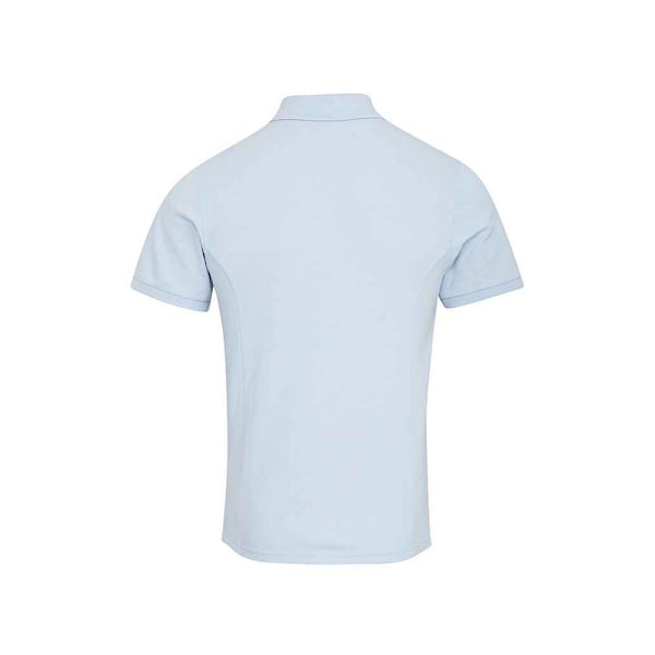 Premier Mens Coolchecker Plus Piqu Polo Shirt 3XL Ljusblå Light Blue 3XL