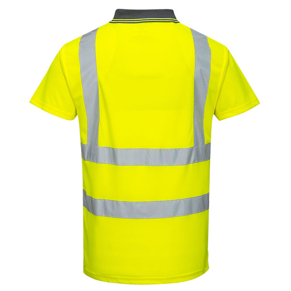 Portwest Hi-Vis Poloskjorta Herr S Gul Yellow S