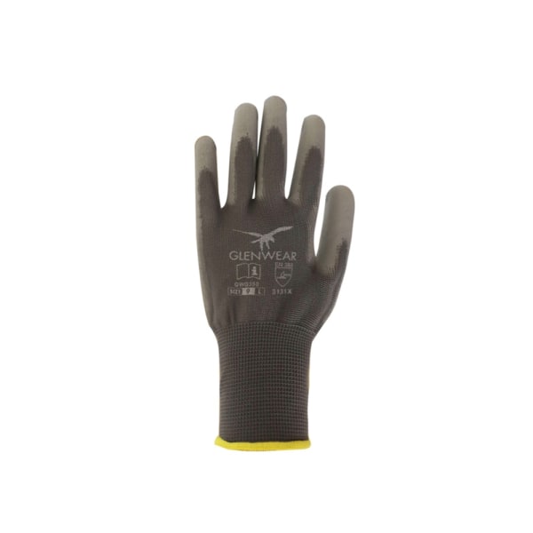 Glenwear Unisex Adult PU Glove XL Grå Grey XL