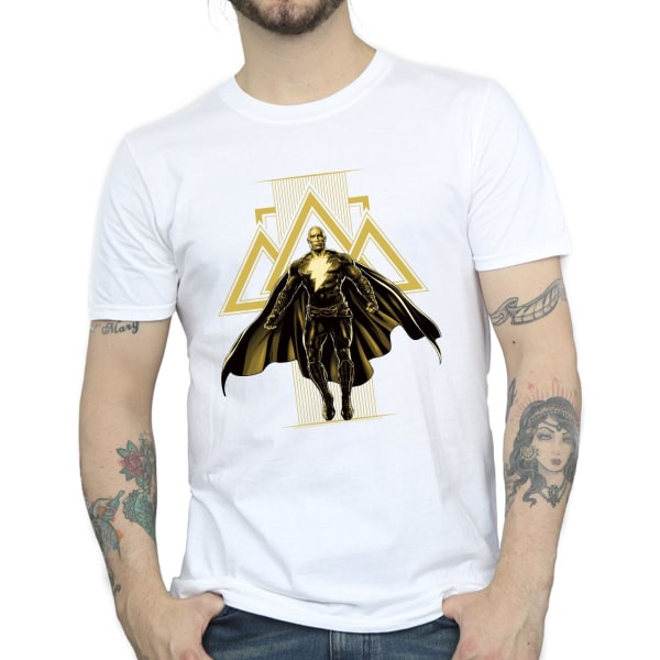 DC Comics Herr Svart Adam Rising Gyllene Symboler T-shirt S Vit White S