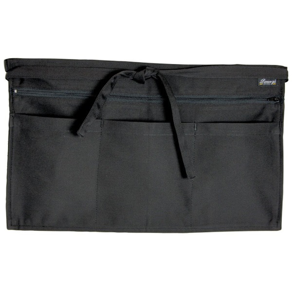 Dennys Full Zip Multi Pocket Workwear Förkläde One Size Svart Black One Size