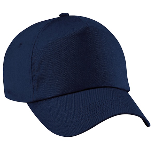 Beechfield Unisex Original 5-Panel Baseballkeps (2-pack) French Navy One Size