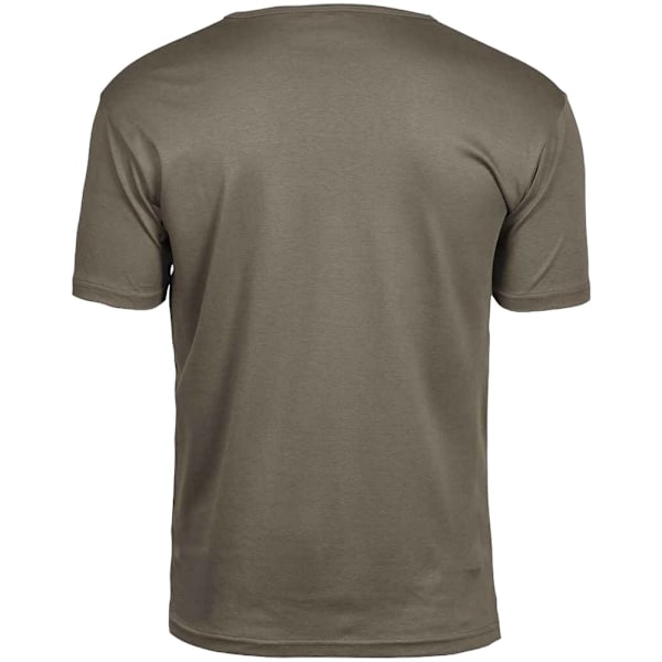 Tee Jays Interlock T-shirt för män XL Clay Clay XL